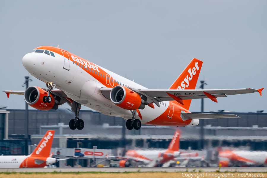 easyJet Europe Airbus A319-111 (OE-LKF) | Photo 516187