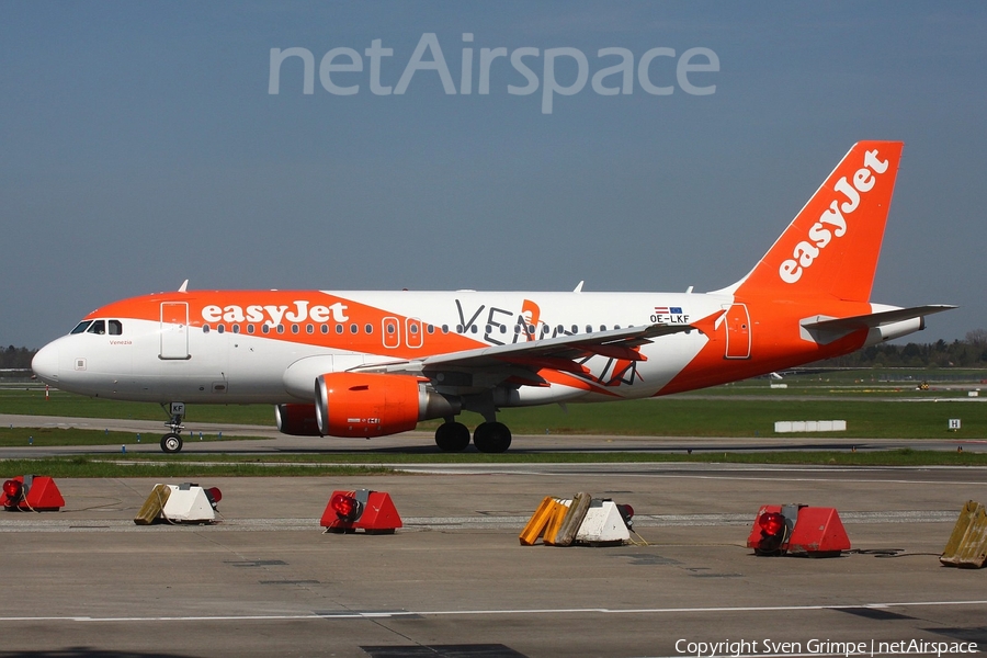 easyJet Europe Airbus A319-111 (OE-LKF) | Photo 239679
