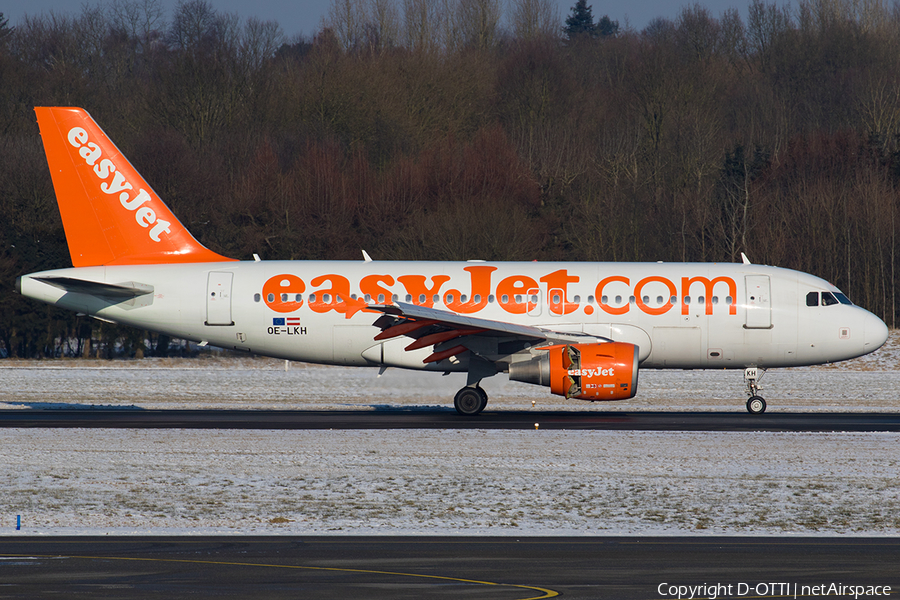 easyJet Europe Airbus A319-111 (OE-LKH) | Photo 224053