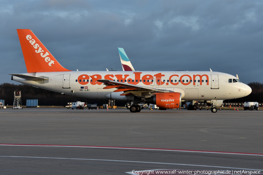easyJet Europe Airbus A319-111 (OE-LKI) | Photo 571434