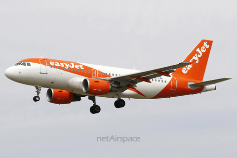 easyJet Europe Airbus A319-111 (OE-LKK) at  Barcelona - El Prat, Spain