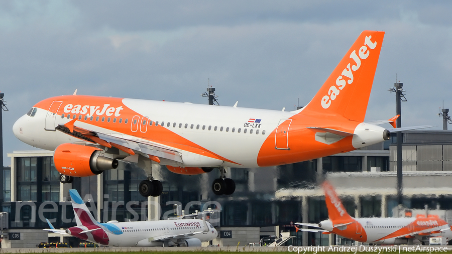 easyJet Europe Airbus A319-111 (OE-LKK) | Photo 544720