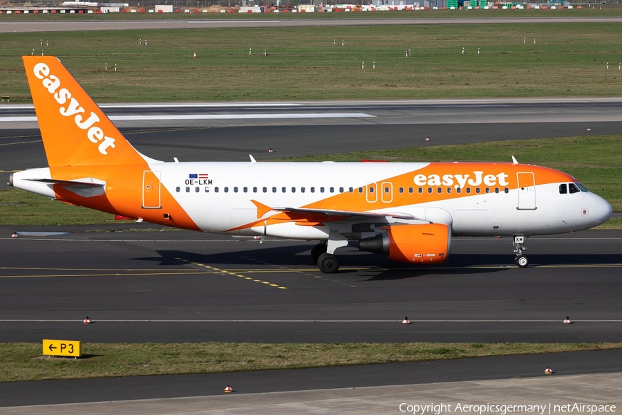 easyJet Europe Airbus A319-111 (OE-LKM) | Photo 393877