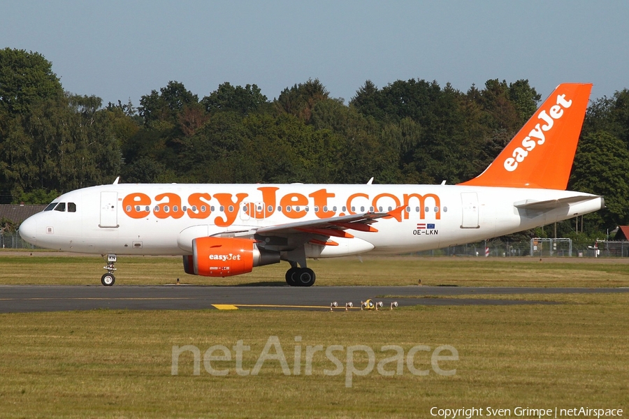 easyJet Europe Airbus A319-111 (OE-LKN) | Photo 344539