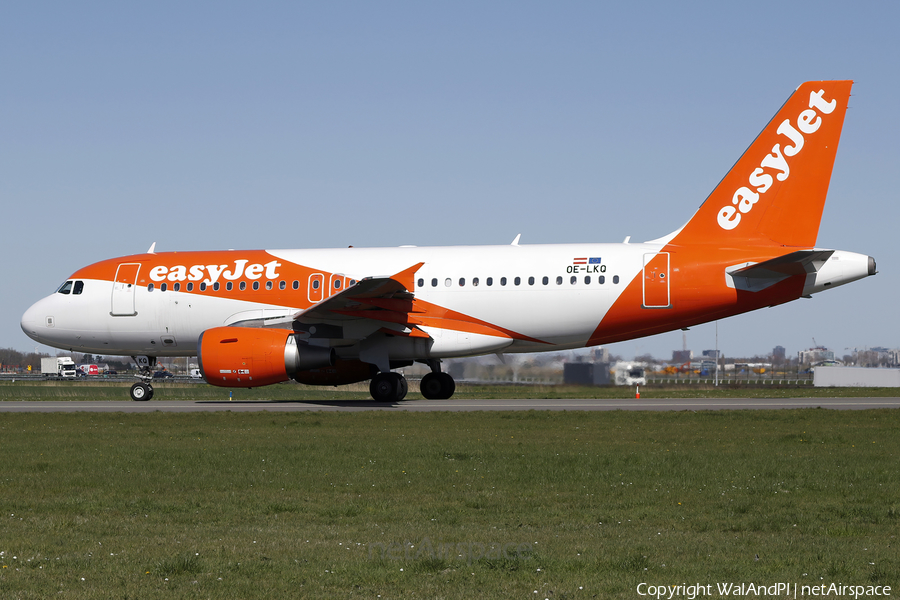 easyJet Europe Airbus A319-111 (OE-LKQ) | Photo 563008