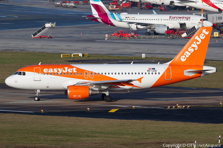 easyJet Europe Airbus A319-111 (OE-LKQ) | Photo 368399