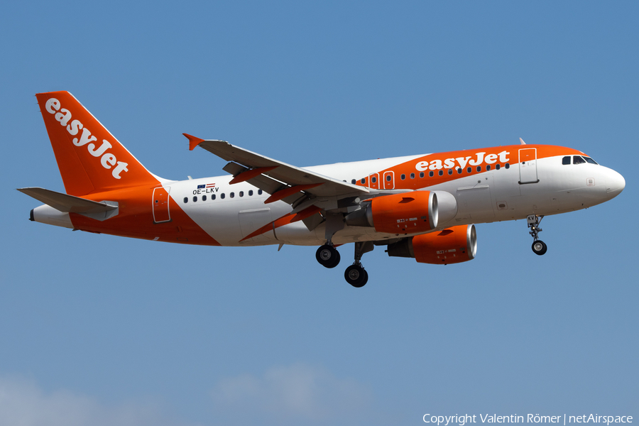 easyJet Europe Airbus A319-111 (OE-LKV) | Photo 547016