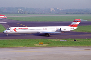 Austrian Airlines McDonnell Douglas MD-81 (OE-LMB) at  Dusseldorf - International, Germany