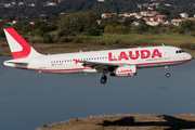 LaudaMotion Airbus A320-232 (OE-LMB) at  Corfu - International, Greece