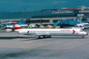 Austrian Airlines McDonnell Douglas MD-82 (OE-LMC) at  Frankfurt am Main, Germany