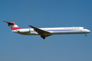 Austrian Airlines McDonnell Douglas MD-82 (OE-LMC) at  Hamburg - Fuhlsbuettel (Helmut Schmidt), Germany