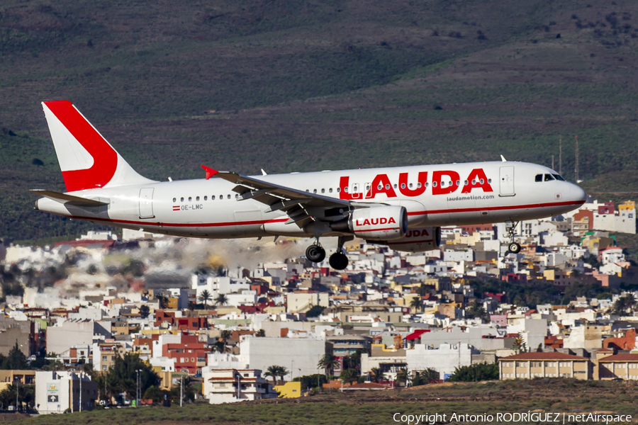 LaudaMotion Airbus A320-214 (OE-LMC) | Photo 363326