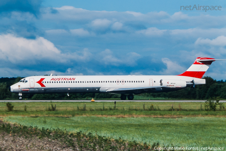Austrian Airlines McDonnell Douglas MD-83 (OE-LME) | Photo 185206