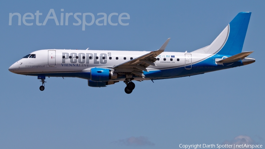 People's Viennaline Embraer ERJ-170STD (ERJ-170-100) (OE-LMK) | Photo 136719