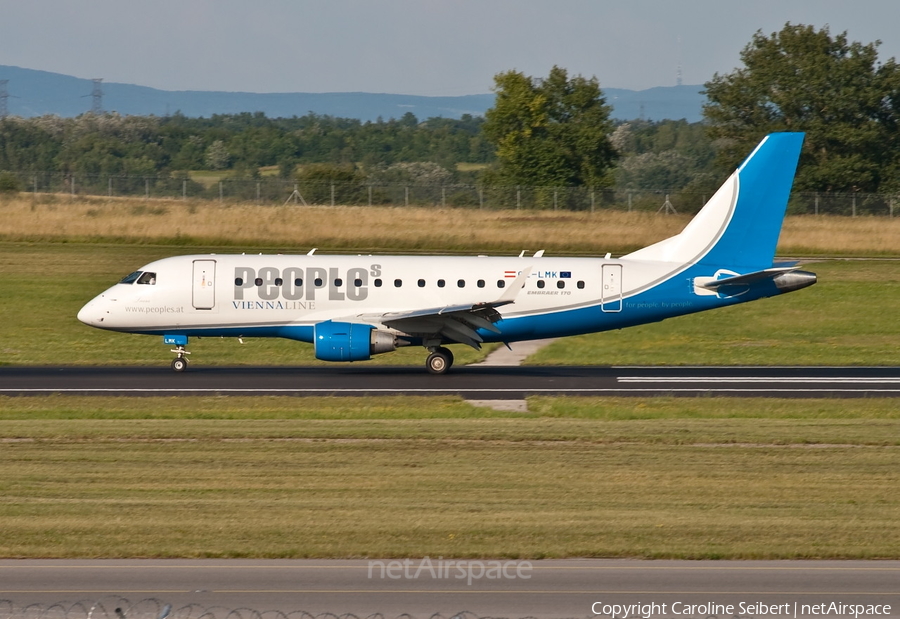 People's Viennaline Embraer ERJ-170STD (ERJ-170-100) (OE-LMK) | Photo 203193