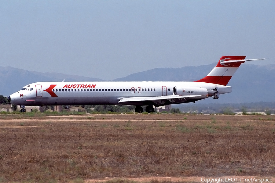 Austrian Airlines McDonnell Douglas MD-87 (OE-LMN) | Photo 143722