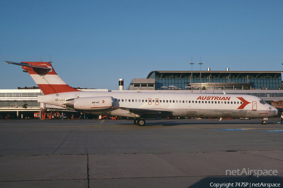 Austrian Airlines McDonnell Douglas MD-87 (OE-LMO) | Photo 38382