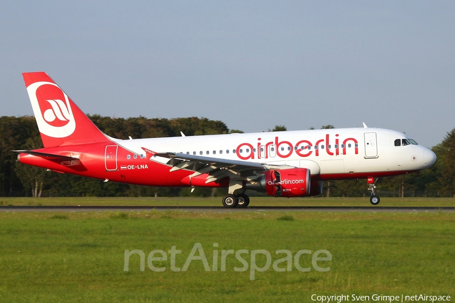 Air Berlin (Niki) Airbus A319-112 (OE-LNA) | Photo 99007