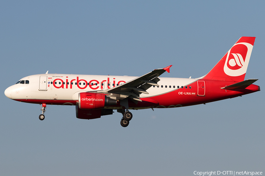 Air Berlin (Niki) Airbus A319-112 (OE-LNA) | Photo 616221