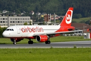 Air Berlin (Niki) Airbus A319-112 (OE-LNC) at  Innsbruck - Kranebitten, Austria
