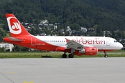 Air Berlin (Niki) Airbus A319-112 (OE-LNC) at  Innsbruck - Kranebitten, Austria