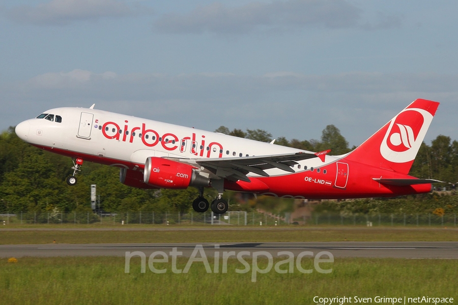 Air Berlin (Niki) Airbus A319-112 (OE-LND) | Photo 77038