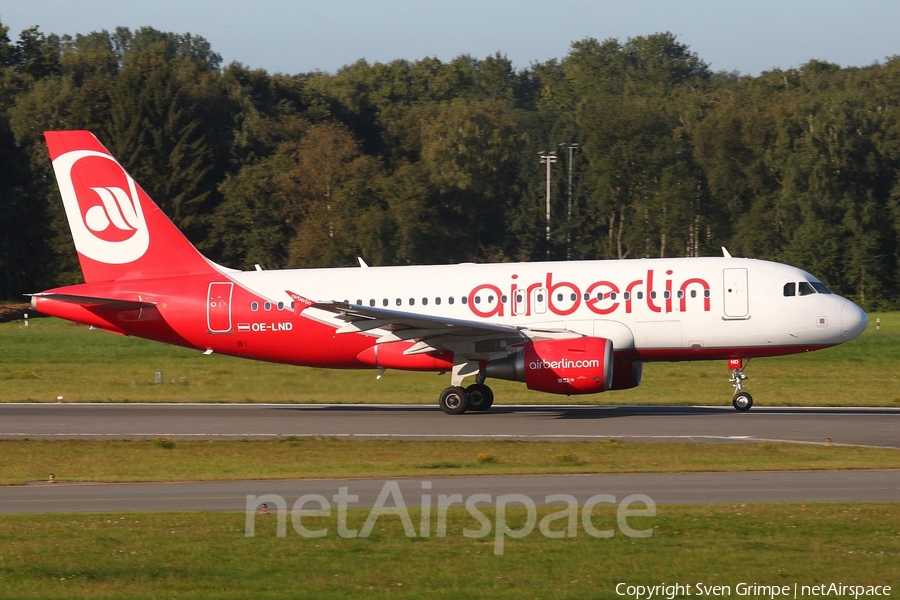 Air Berlin (Niki) Airbus A319-112 (OE-LND) | Photo 99447