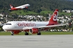 Air Berlin (Niki) Airbus A319-112 (OE-LNE) at  Innsbruck - Kranebitten, Austria