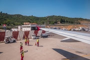 Air Berlin (Niki) Airbus A319-112 (OE-LNE) at  Skiathos Alexandros Papadiamantis, Greece