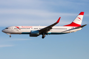 Austrian Airlines Boeing 737-8Z9 (OE-LNJ) at  Barcelona - El Prat, Spain