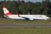 Austrian Airlines Boeing 737-8Z9 (OE-LNJ) at  Hamburg - Fuhlsbuettel (Helmut Schmidt), Germany