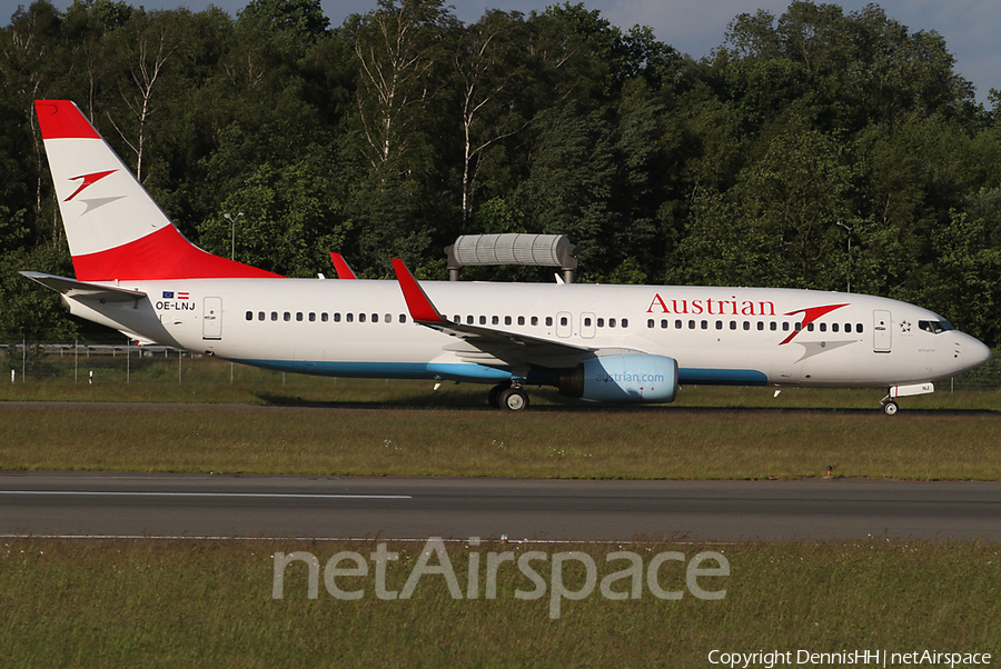 Austrian Airlines Boeing 737-8Z9 (OE-LNJ) | Photo 413143