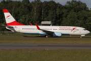 Austrian Airlines Boeing 737-8Z9 (OE-LNJ) at  Hamburg - Fuhlsbuettel (Helmut Schmidt), Germany