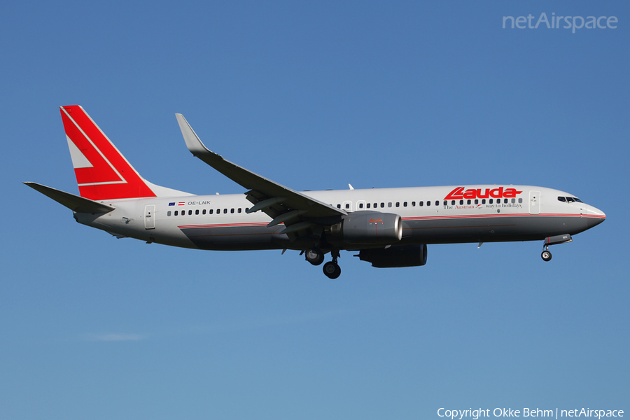 Lauda Air Boeing 737-8Z9 (OE-LNK) | Photo 38706