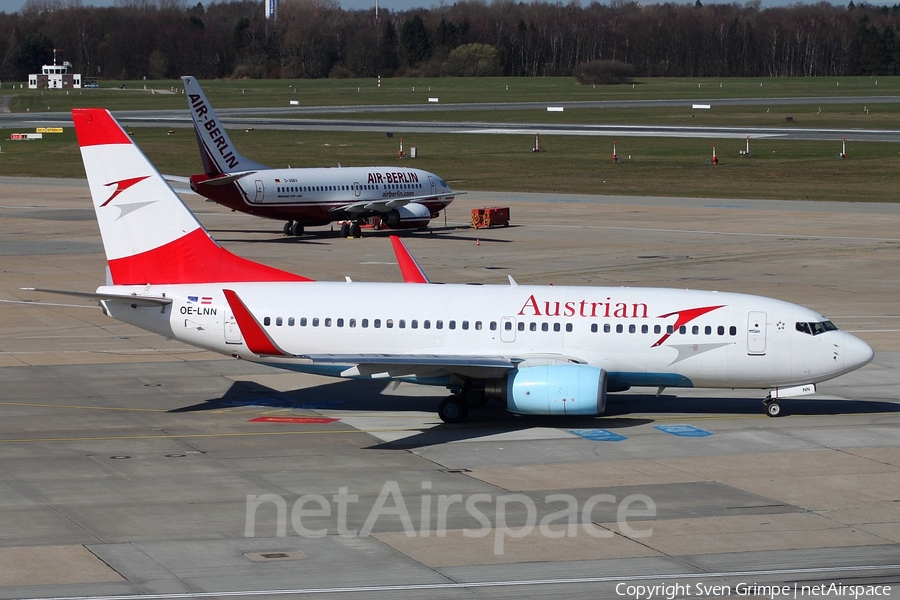 Austrian Airlines Boeing 737-7Z9 (OE-LNN) | Photo 36099