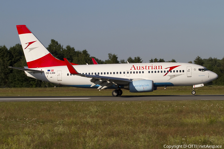 Austrian Airlines Boeing 737-7Z9 (OE-LNN) | Photo 294814