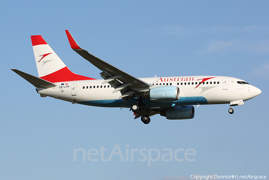 Austrian Airlines Boeing 737-7Z9 (OE-LNN) | Photo 404604