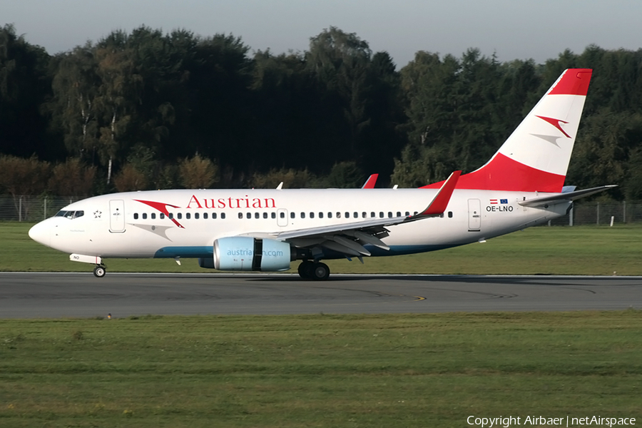 Austrian Airlines Boeing 737-7Z9 (OE-LNO) | Photo 381699