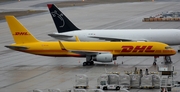 DHL Air Austria Boeing 757-223(PCF) (OE-LNO) at  Cologne/Bonn, Germany