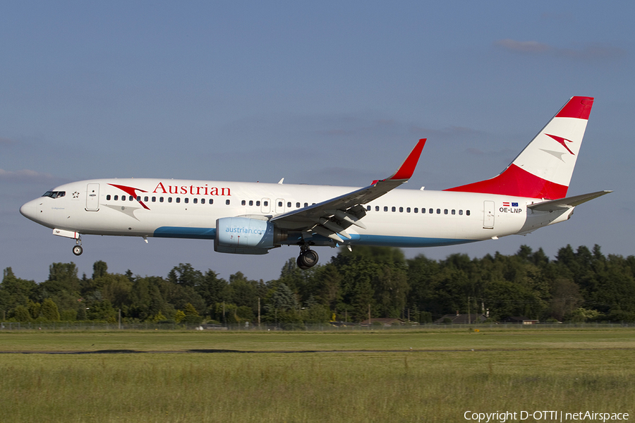 Austrian Airlines Boeing 737-8Z9 (OE-LNP) | Photo 293889