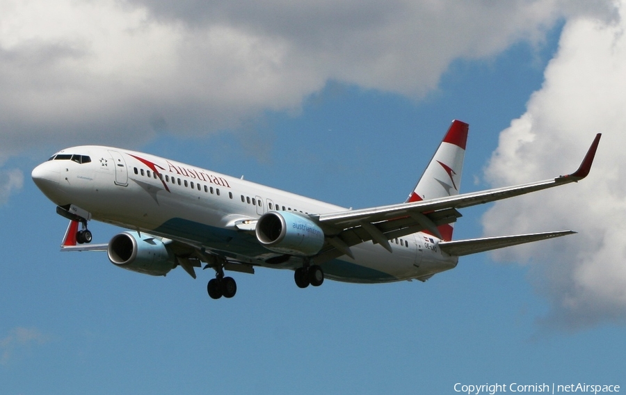 Austrian Airlines Boeing 737-8Z9 (OE-LNQ) | Photo 190