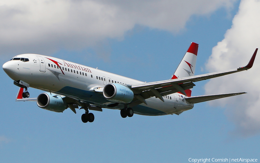 Austrian Airlines Boeing 737-8Z9 (OE-LNQ) | Photo 2815