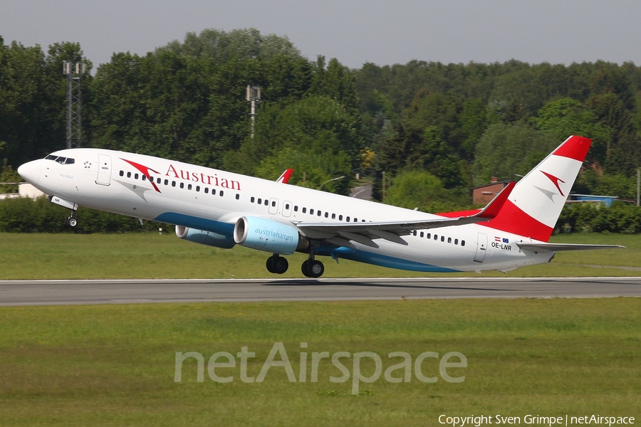 Austrian Airlines Boeing 737-8Z9 (OE-LNR) | Photo 17614