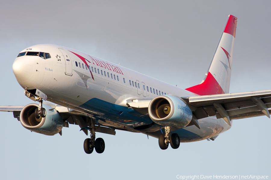 Austrian Airlines Boeing 737-8Z9 (OE-LNR) | Photo 3671
