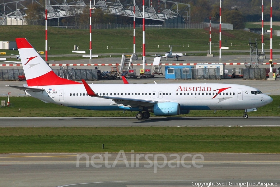 Austrian Airlines Boeing 737-8Z9 (OE-LNS) | Photo 36747