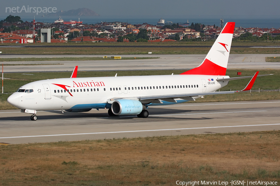 Austrian Airlines Boeing 737-8Z9 (OE-LNS) | Photo 47567