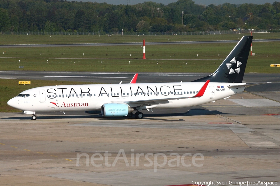 Austrian Airlines Boeing 737-8Z9 (OE-LNT) | Photo 35214