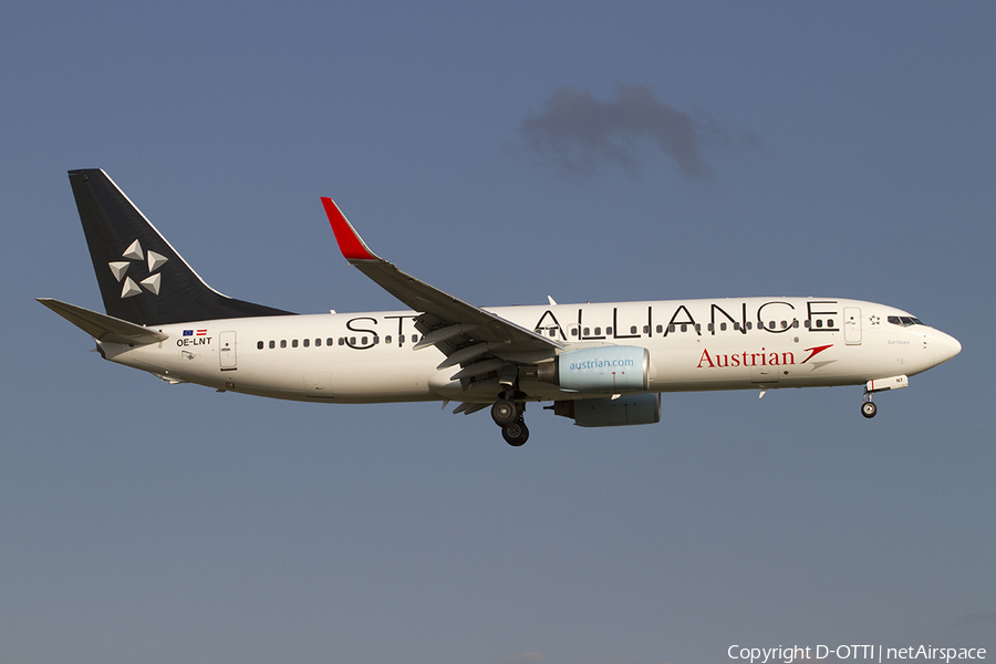 Austrian Airlines Boeing 737-8Z9 (OE-LNT) | Photo 300640