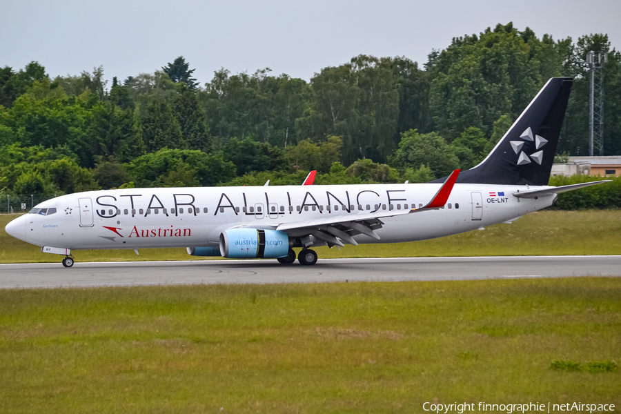 Austrian Airlines Boeing 737-8Z9 (OE-LNT) | Photo 448467