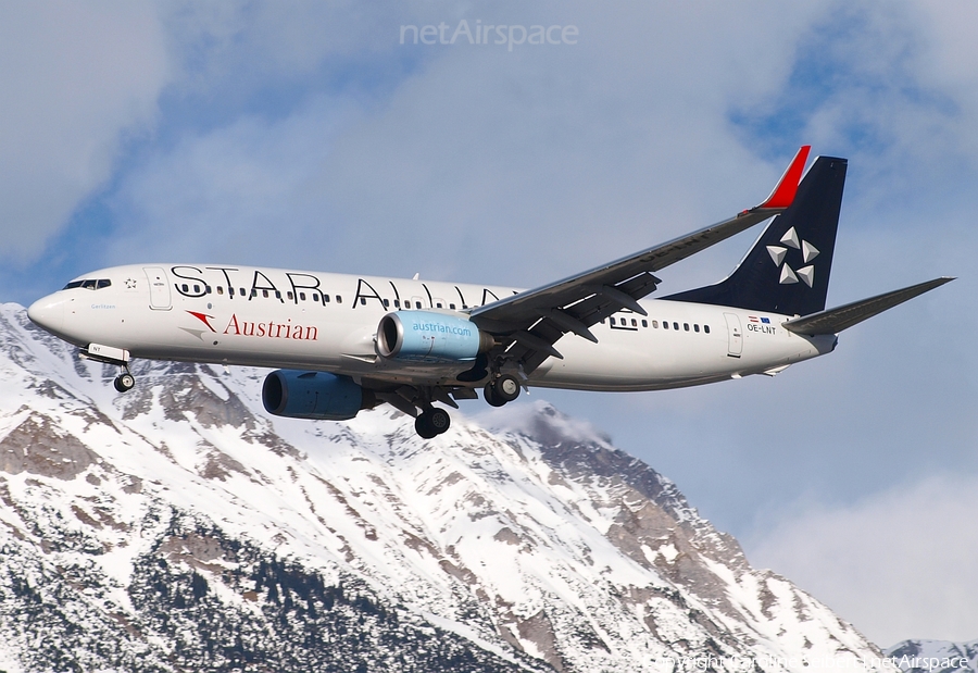 Austrian Airlines Boeing 737-8Z9 (OE-LNT) | Photo 77177